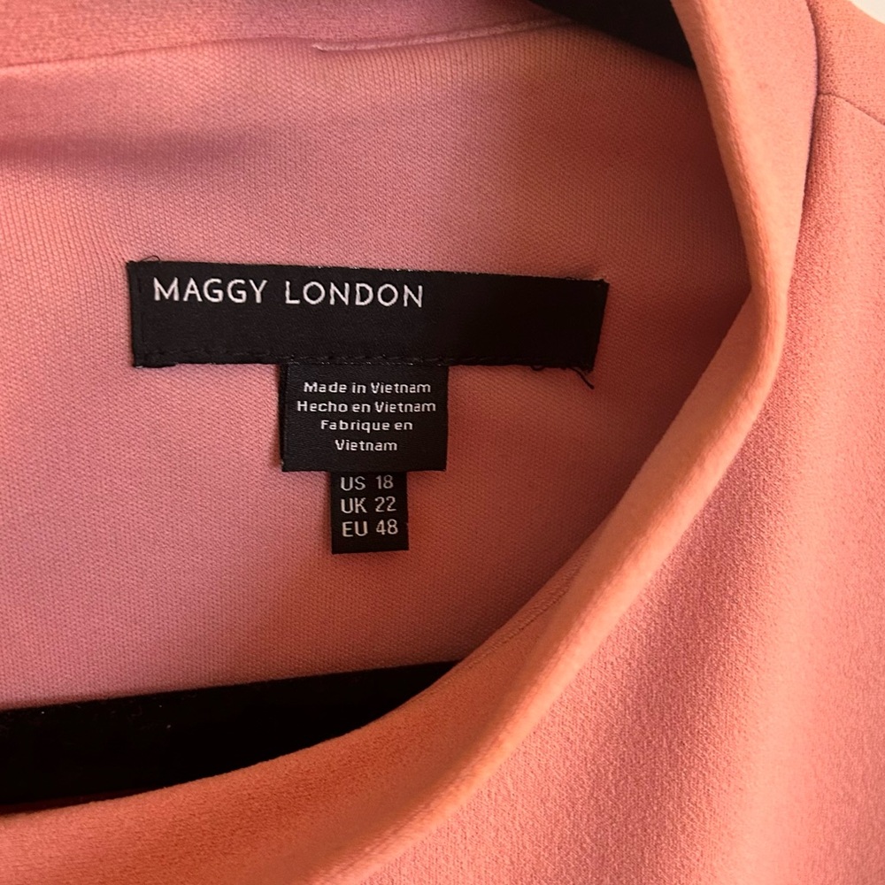 Maggy London pink dress